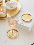 Heirloom Brass Coasters (Set of 4) by Fleck