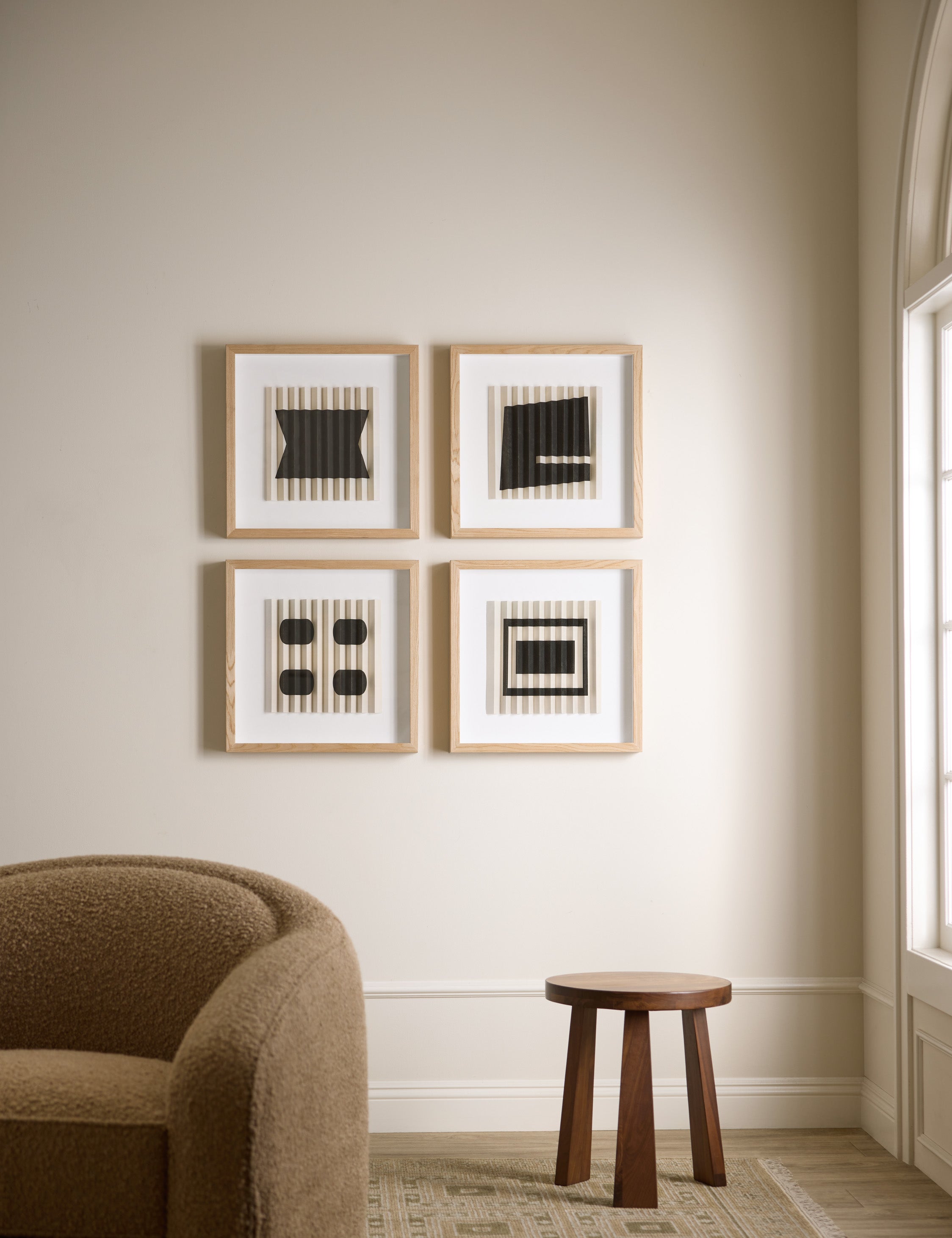 Pleated Rectangle by Bobby Berk