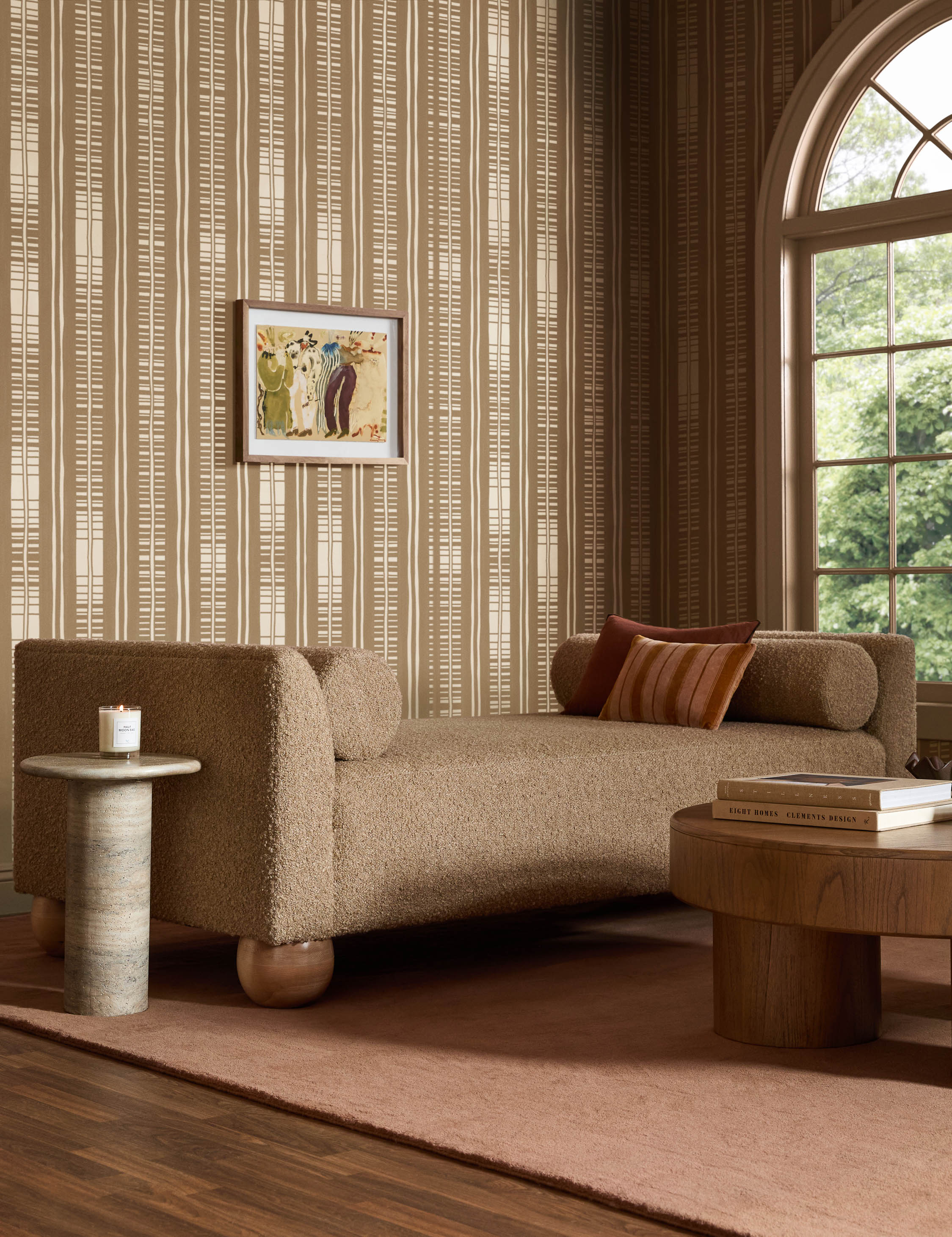 Cesari Grasscloth Wallpaper