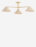 Citrine Semi-Flush Mount Light