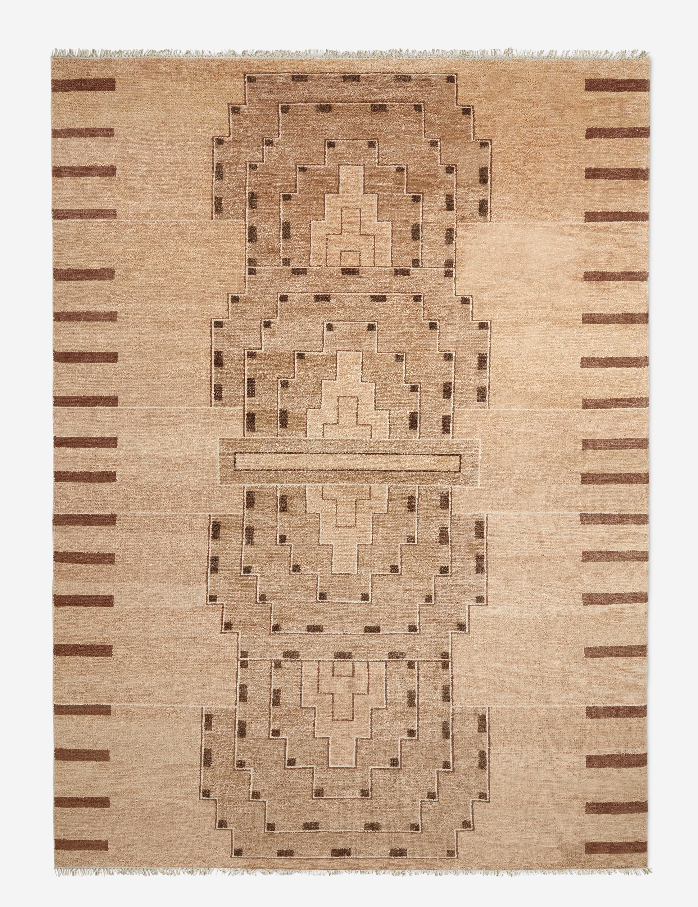 Saffron Hand-Knotted Wool Rug Swatch
