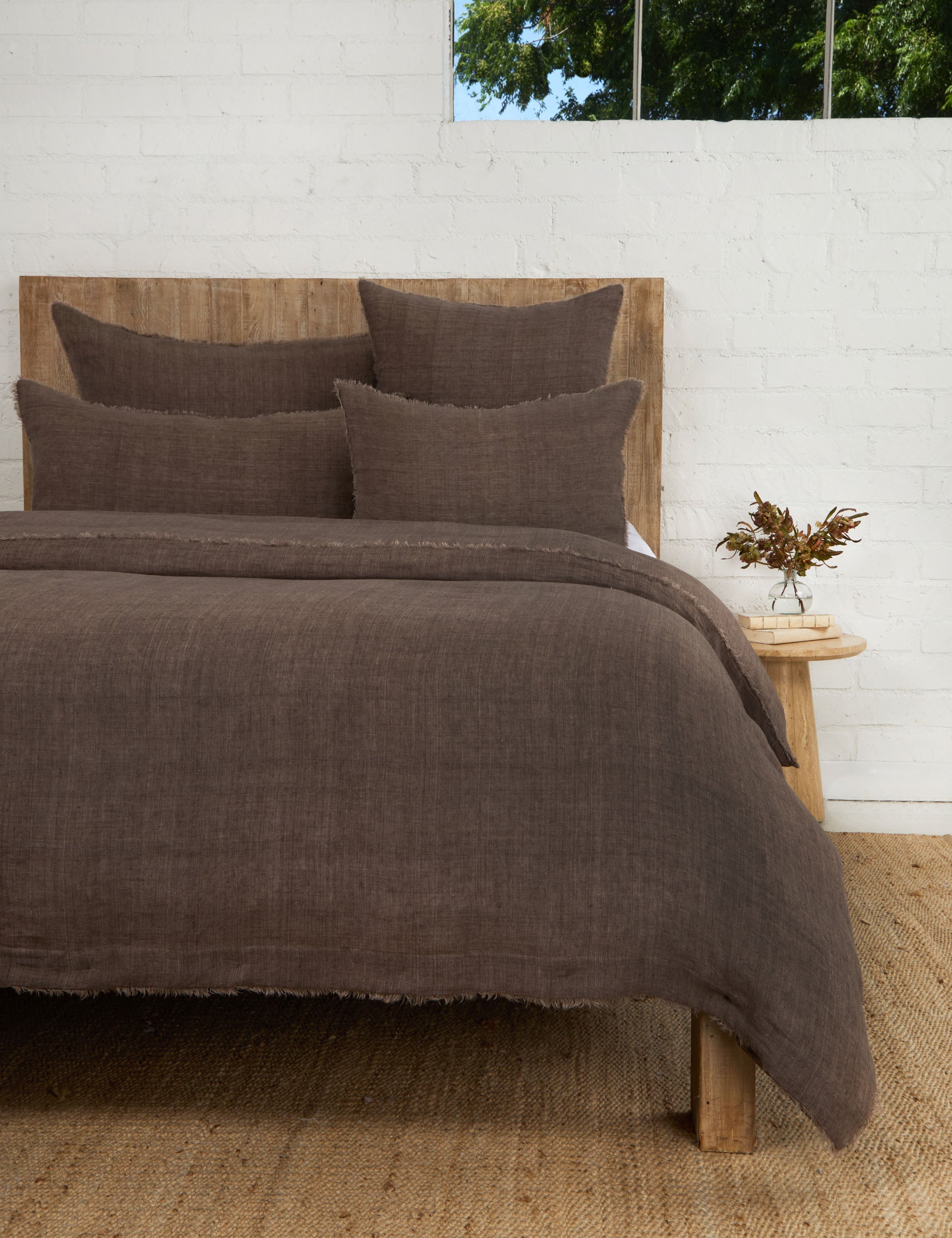 Hunter Linen Sham by Pom Pom at Home