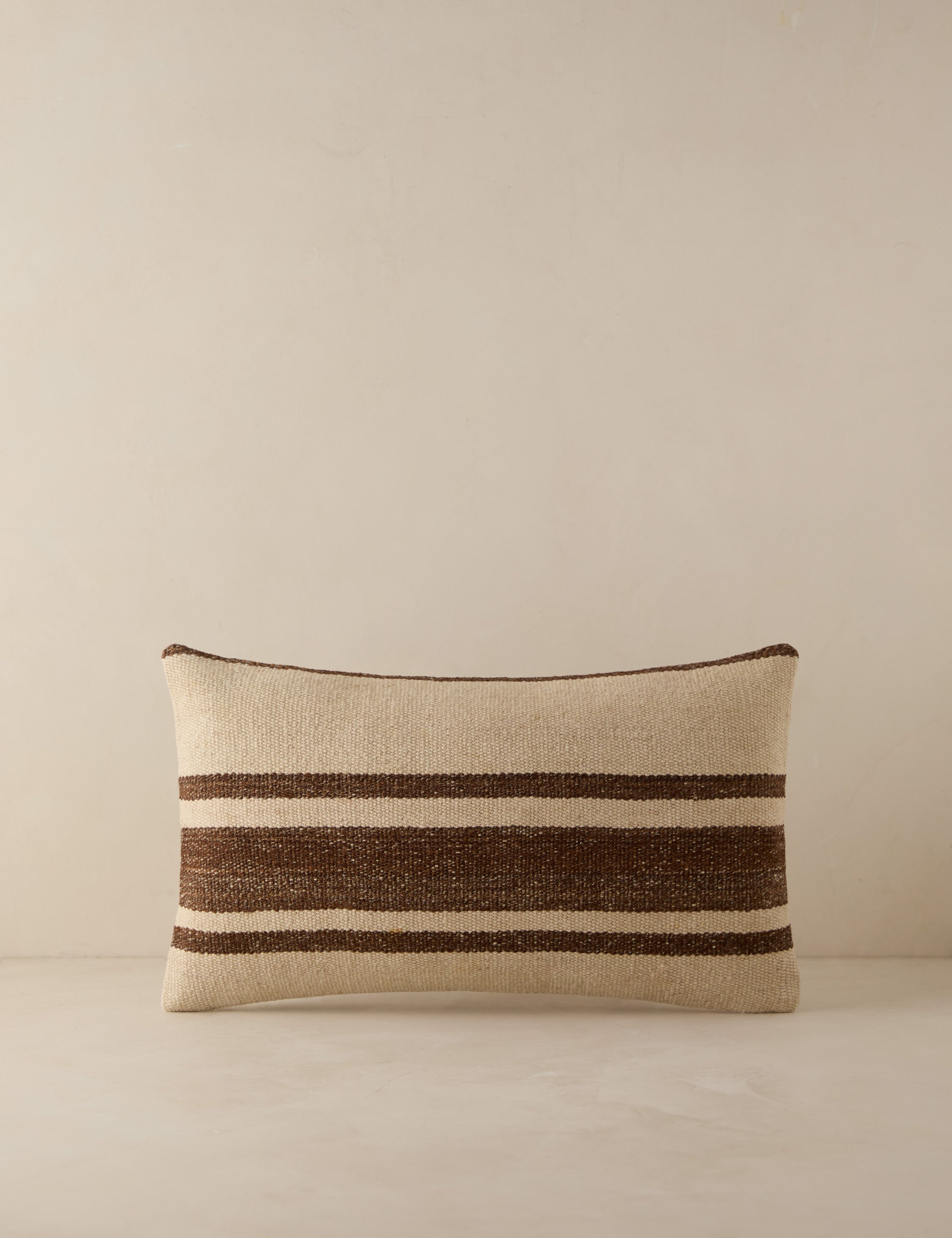 Vintage Lumbar Pillow No. 197, 12" x 20"