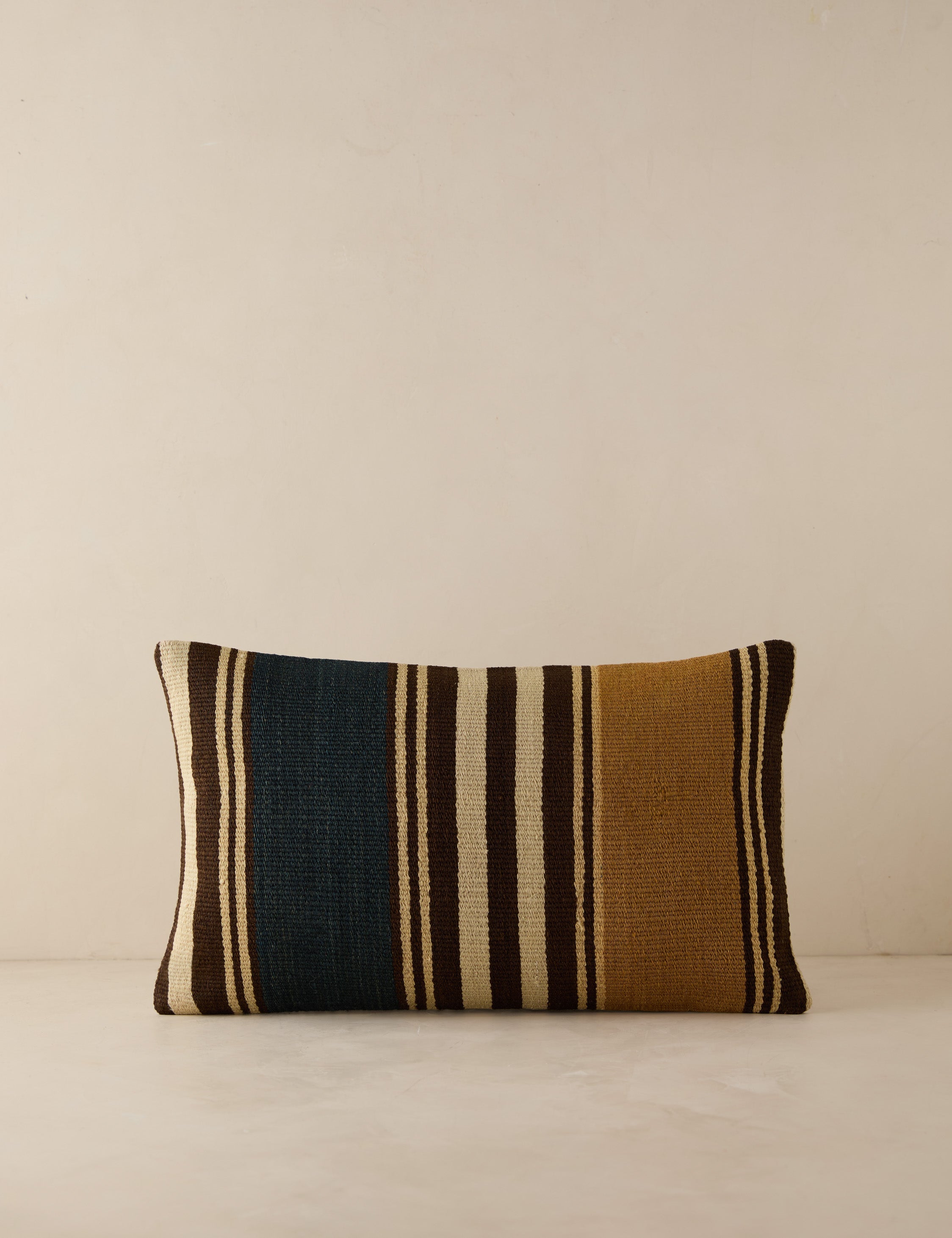 Vintage Lumbar Pillow No. 204, 12" x 20"