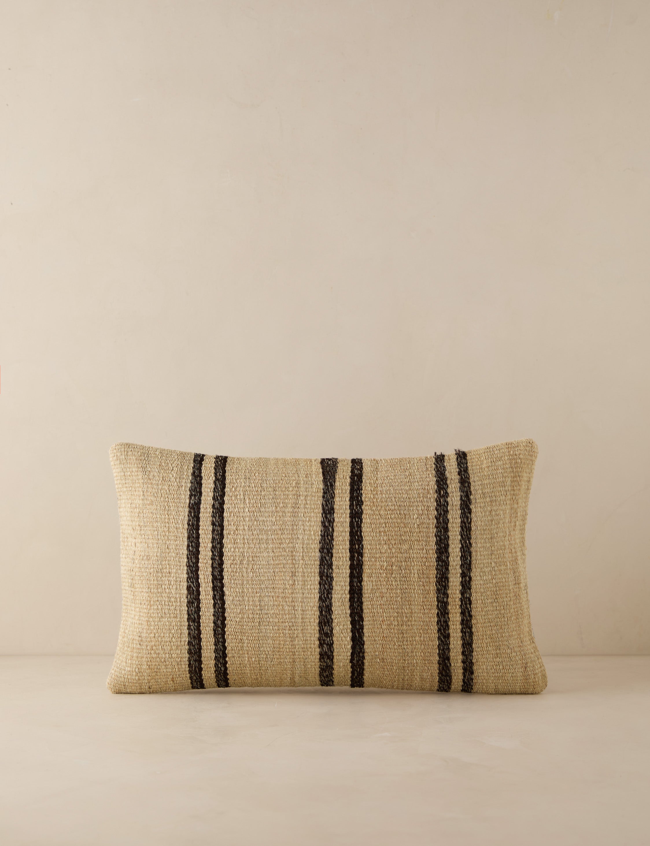 Vintage Lumbar Pillow No. 206, 12" x 20"