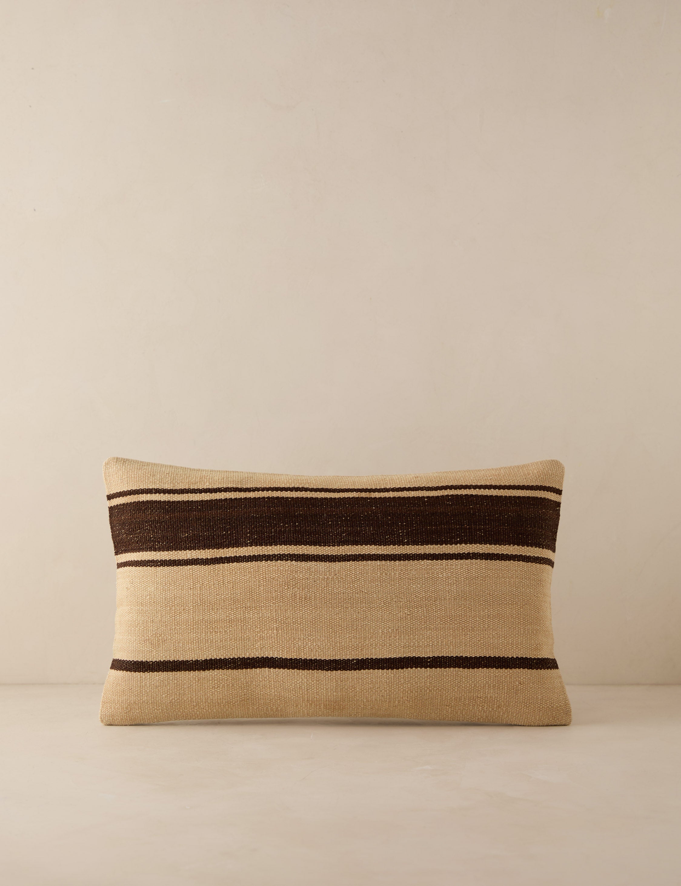 Vintage Lumbar Pillow No. 207, 12" x 20"