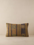 Vintage Lumbar Pillow No. 209, 12" x 20"