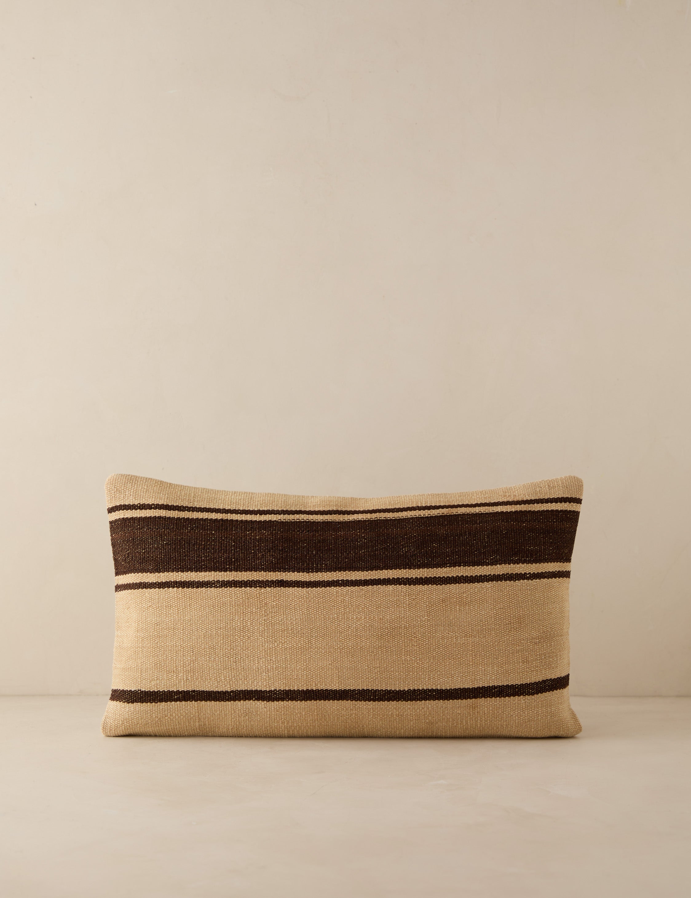 Vintage Lumbar Pillow No. 211, 12" x 20"