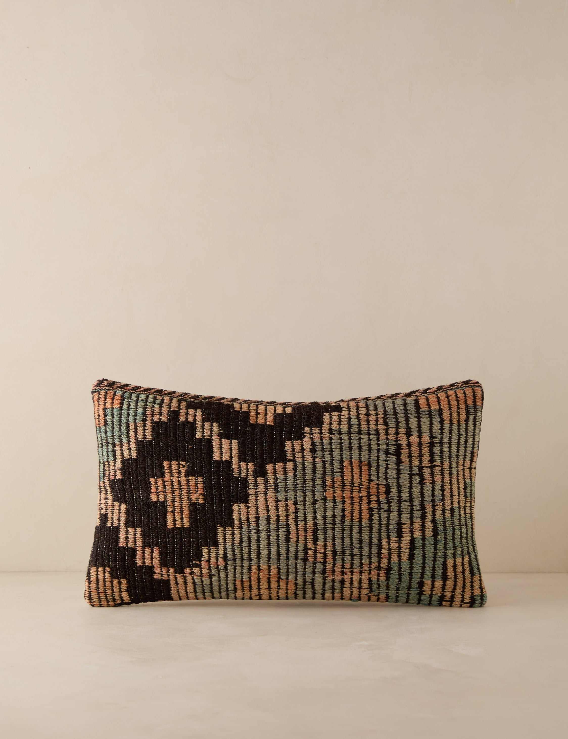 Vintage Lumbar Pillow No. 212, 12" x 20"