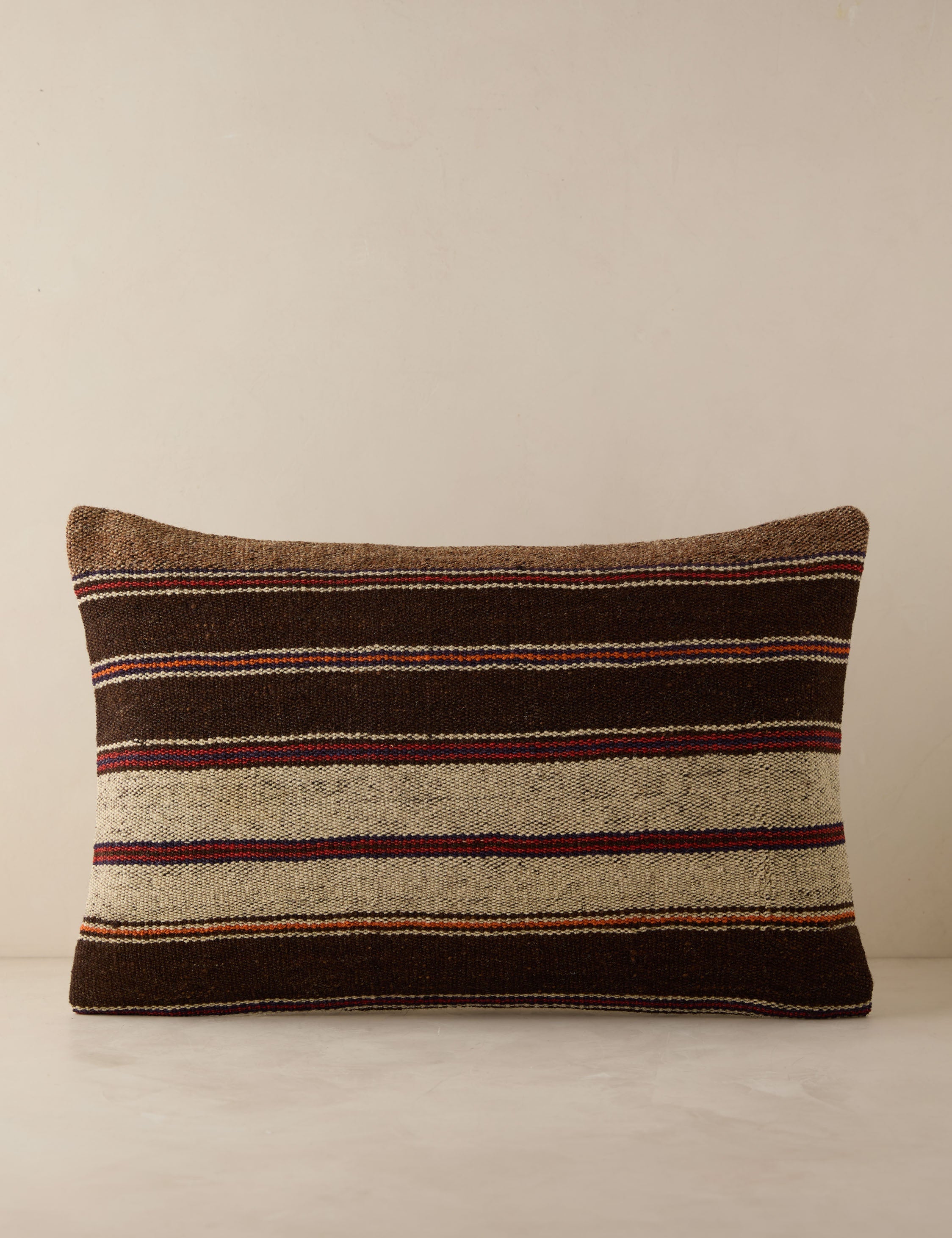 Vintage Lumbar Pillow No. 220, 16" x 24"