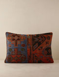 Vintage Lumbar Pillow No. 227, 16" x 24"