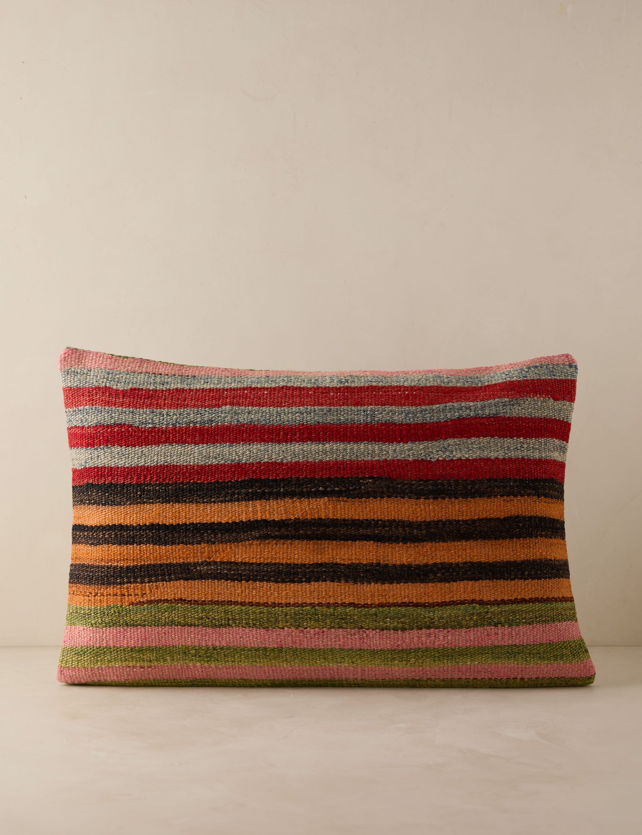 Vintage Lumbar Pillow No. 230, 16" x 24"