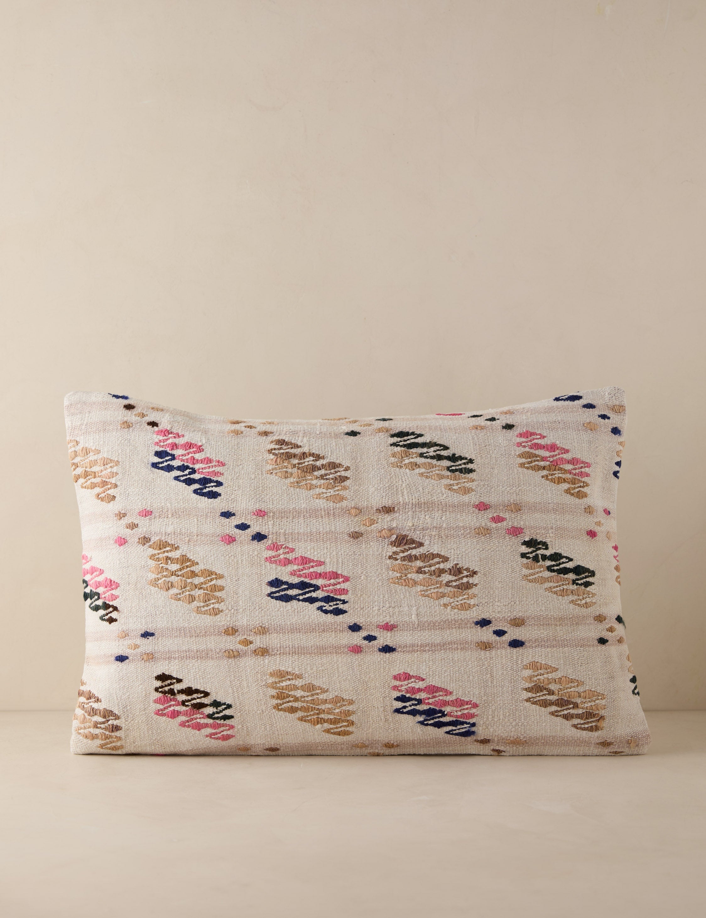 Vintage Lumbar Pillow No. 231, 16" x 24"