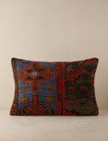 Vintage Lumbar Pillow No. 232, 16" x 24"