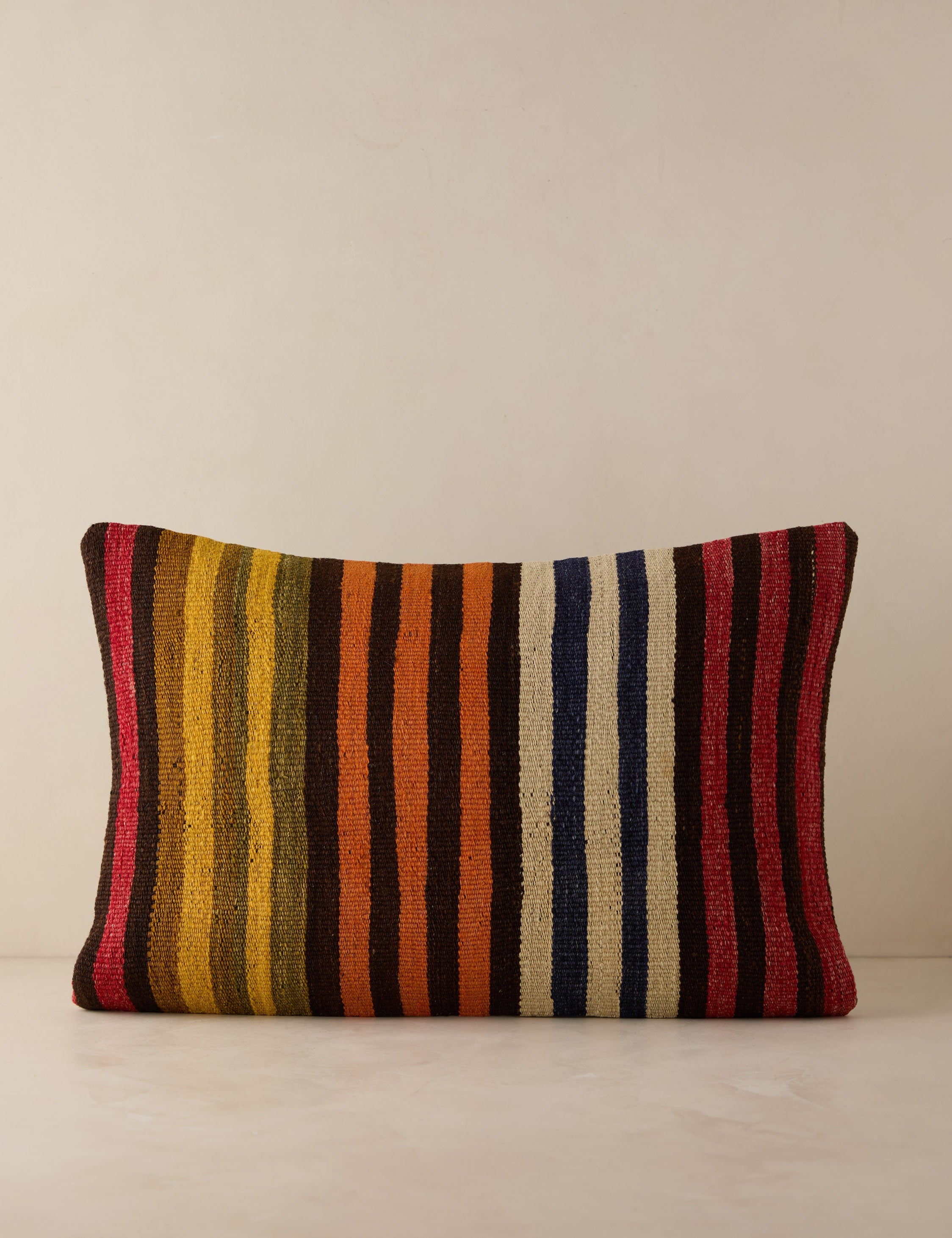 Vintage Lumbar Pillow No. 236, 16" x 24"
