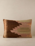 Vintage Lumbar Pillow No. 245, 16" x 24"