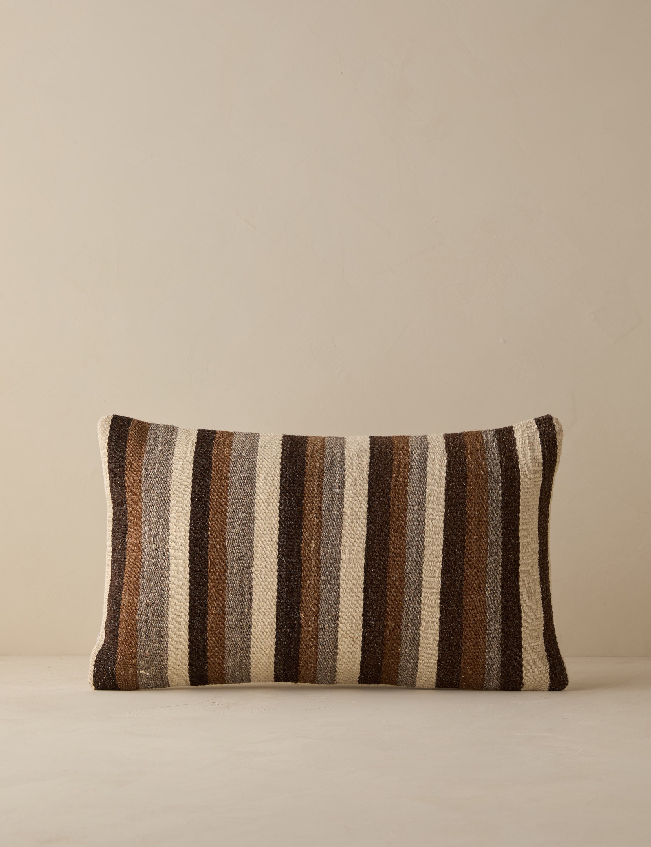 Vintage Lumbar Pillow No. 260, 12" x 20"