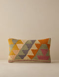 Vintage Lumbar Pillow No. 268, 12" x 20"