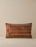 Vintage Lumbar Pillow No. 269, 12" x 20"