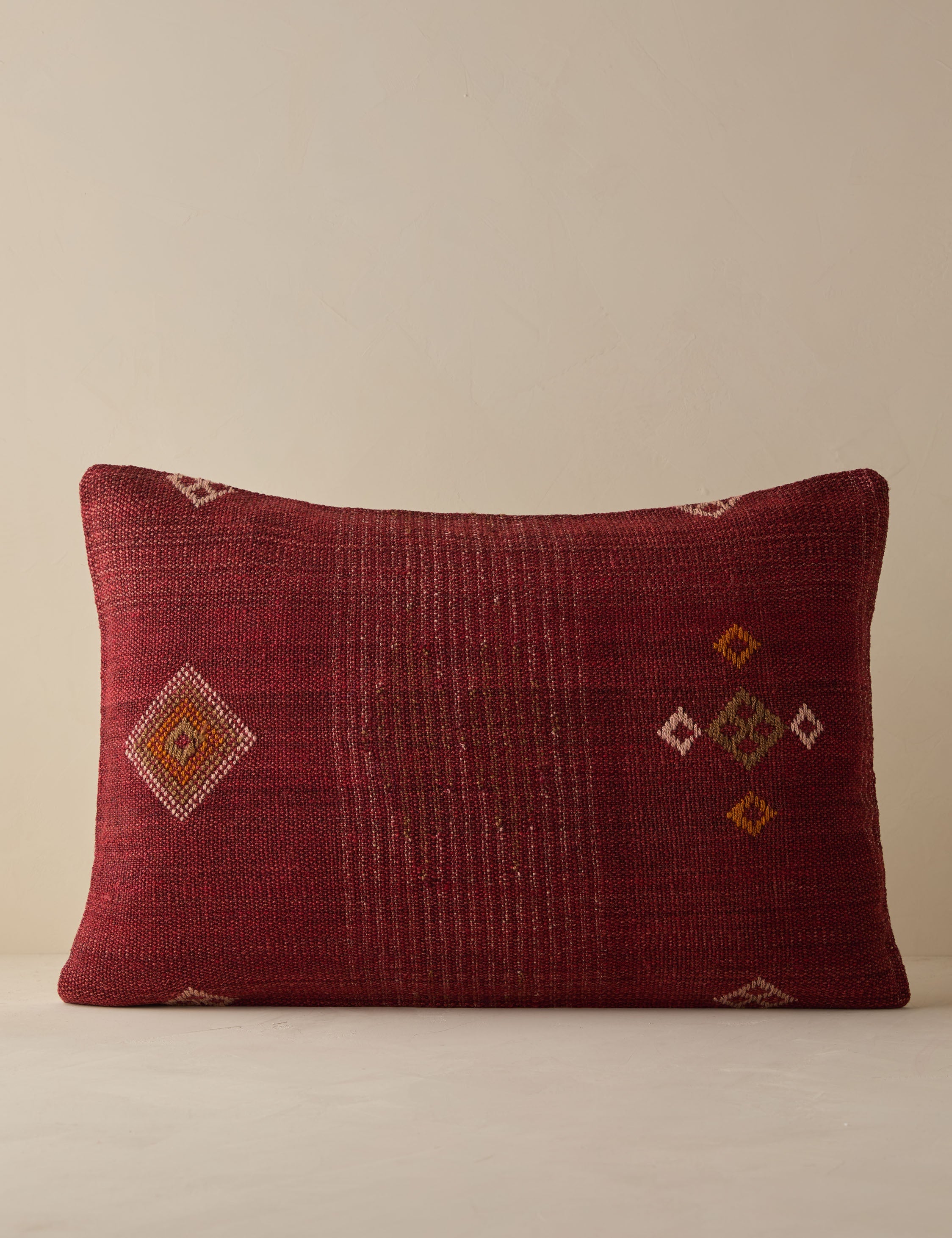 Vintage Lumbar Pillow No. 300, 16" x 24"