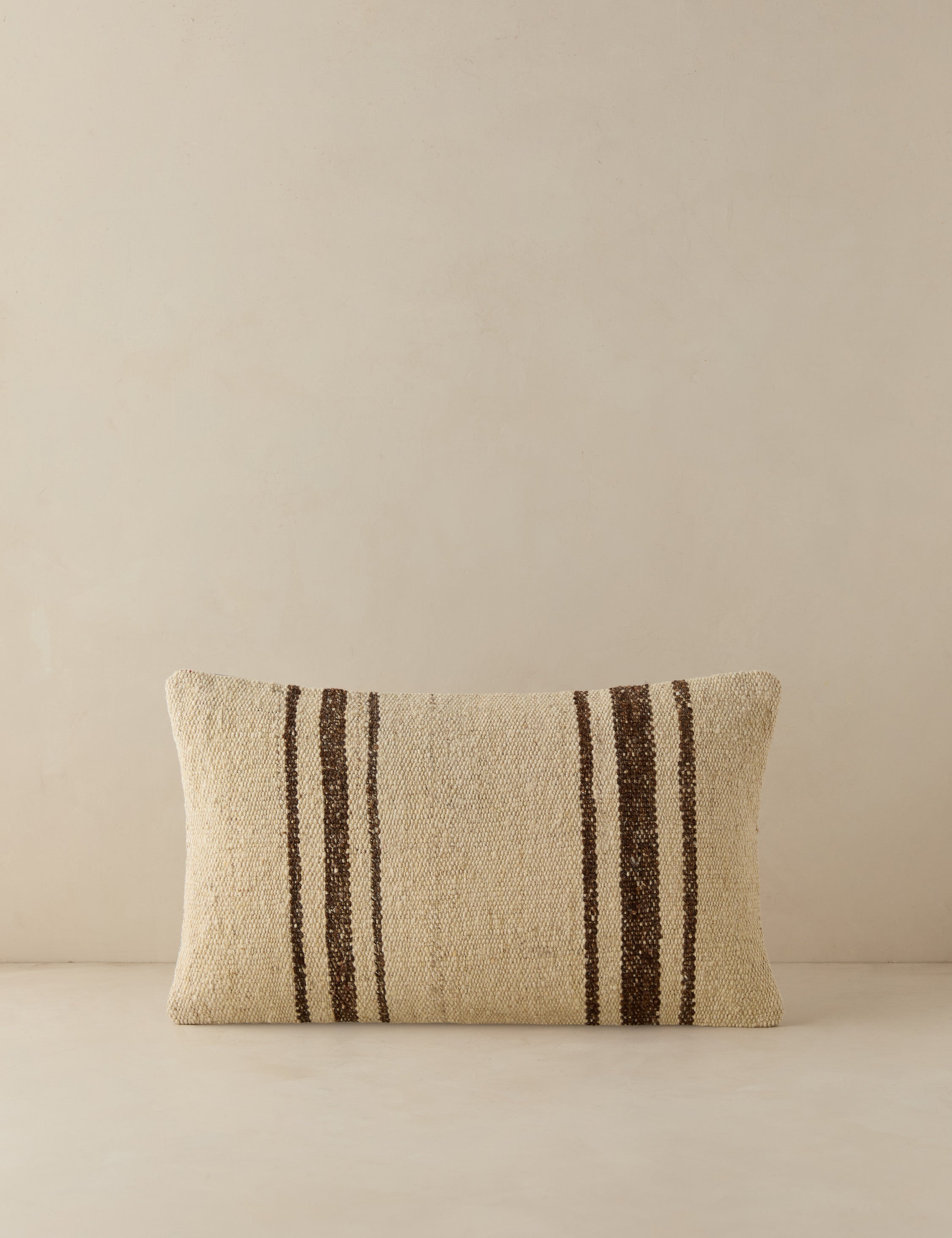 Vintage Lumbar Pillow No. 142, 12" x 20"