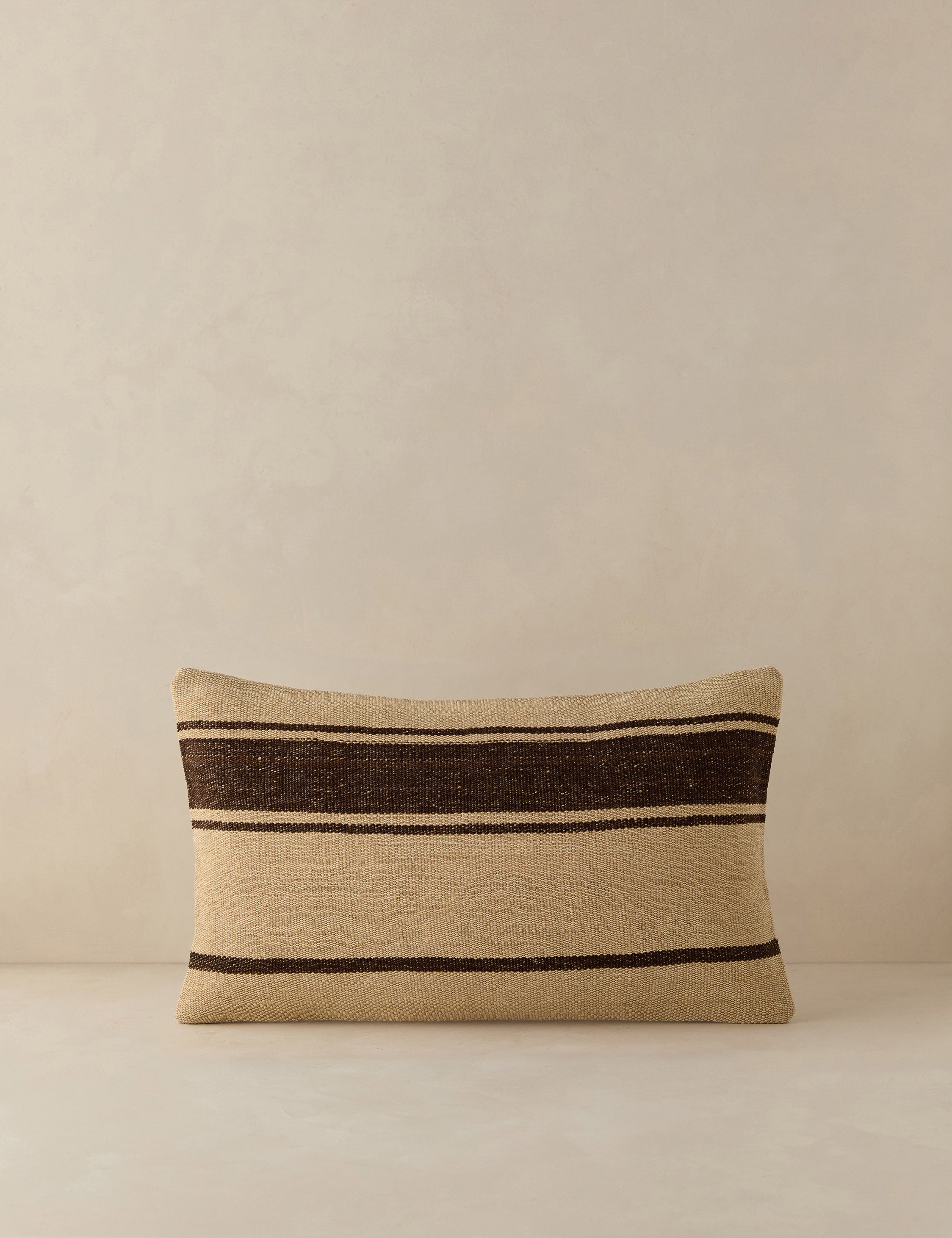 Vintage Lumbar Pillow No. 152, 12" x 20"