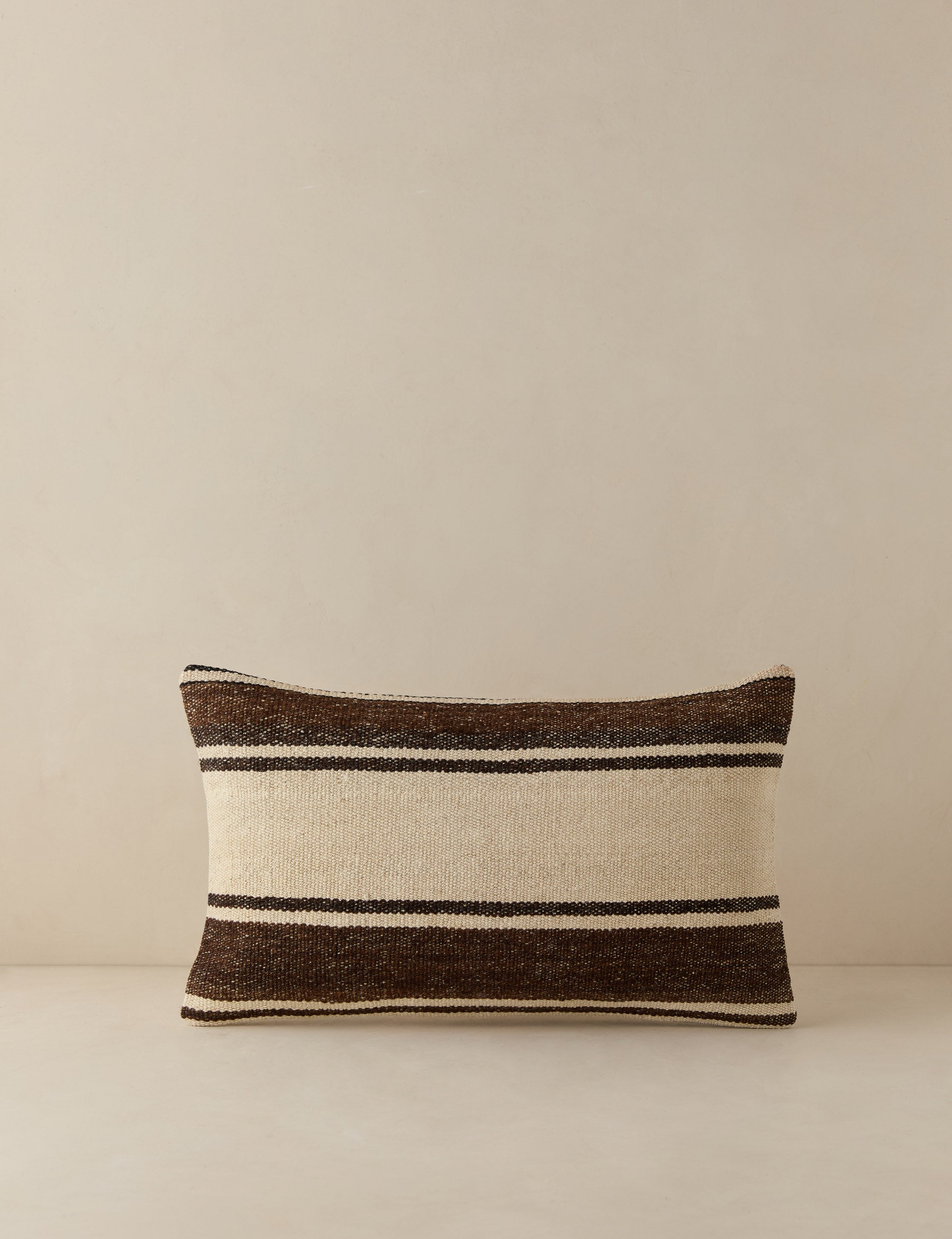 Vintage Lumbar Pillow No. 135, 12" x 20"