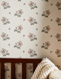 Vintage Floral Wallpaper by Rylee + Cru
