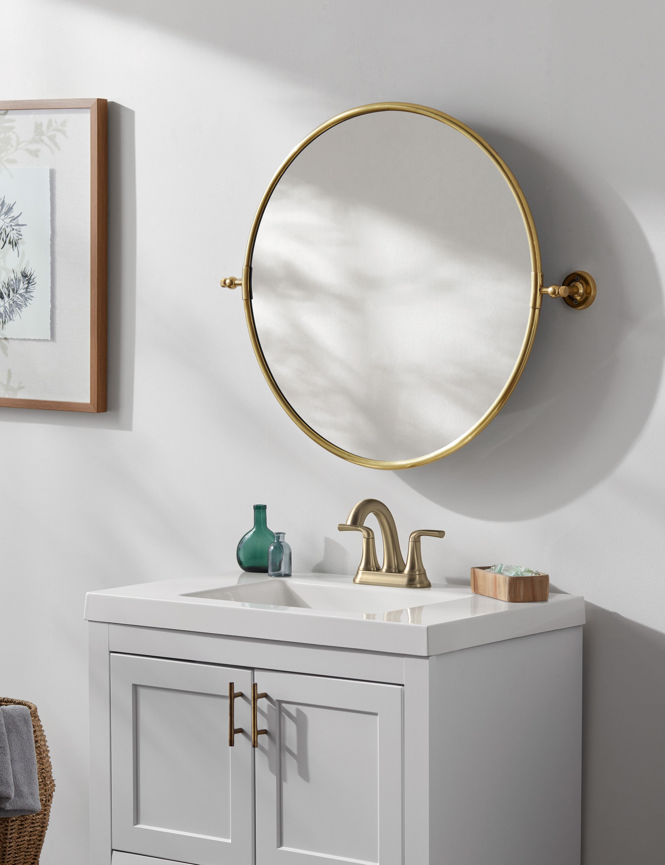 Caferro Round Mirror