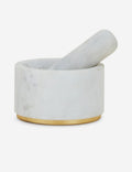Simple Marble Mortar + Pestle by Hawkins New York