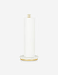 Simple Marble Paper Towel Holder by Hawkins New York