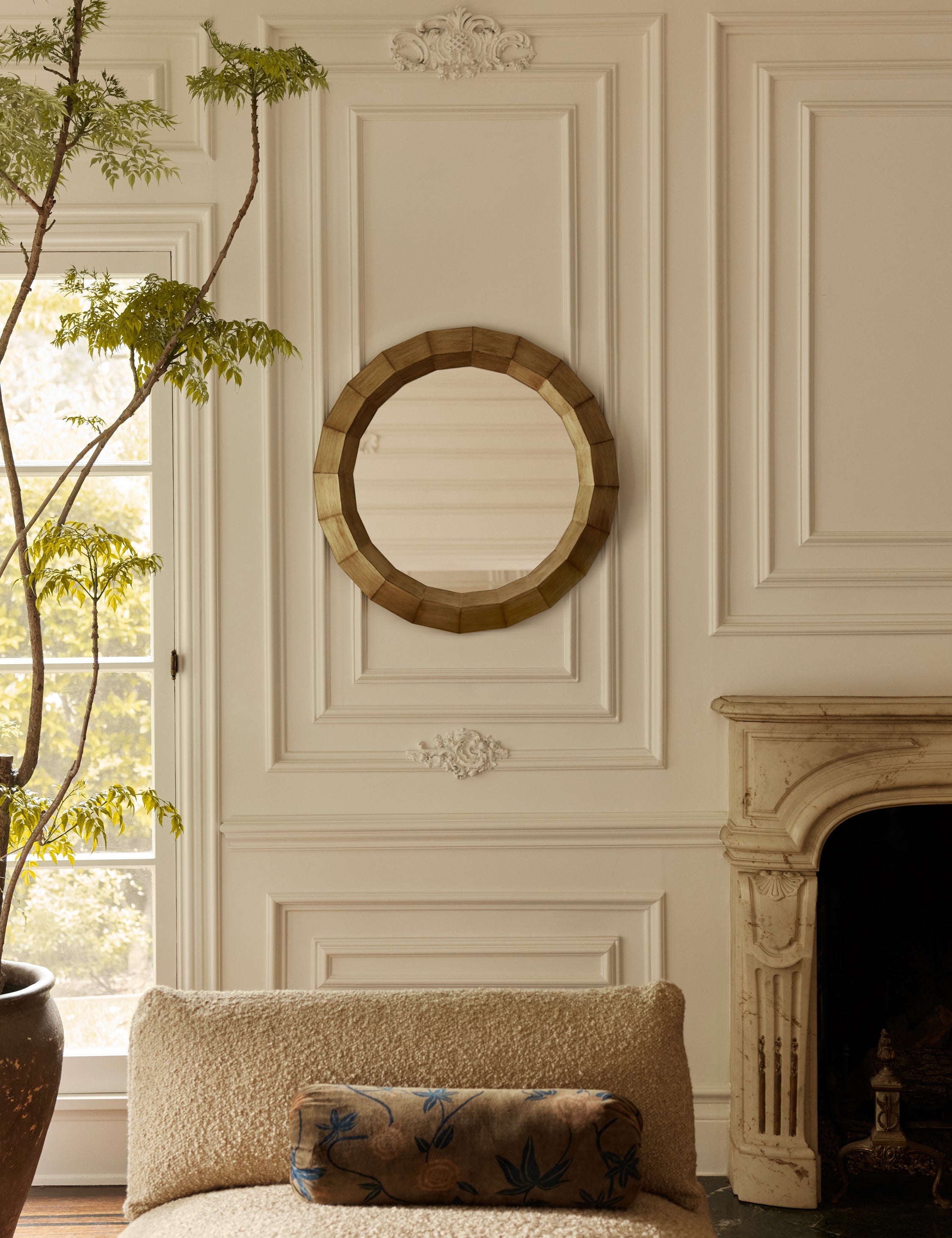 Copeland Round Mirror