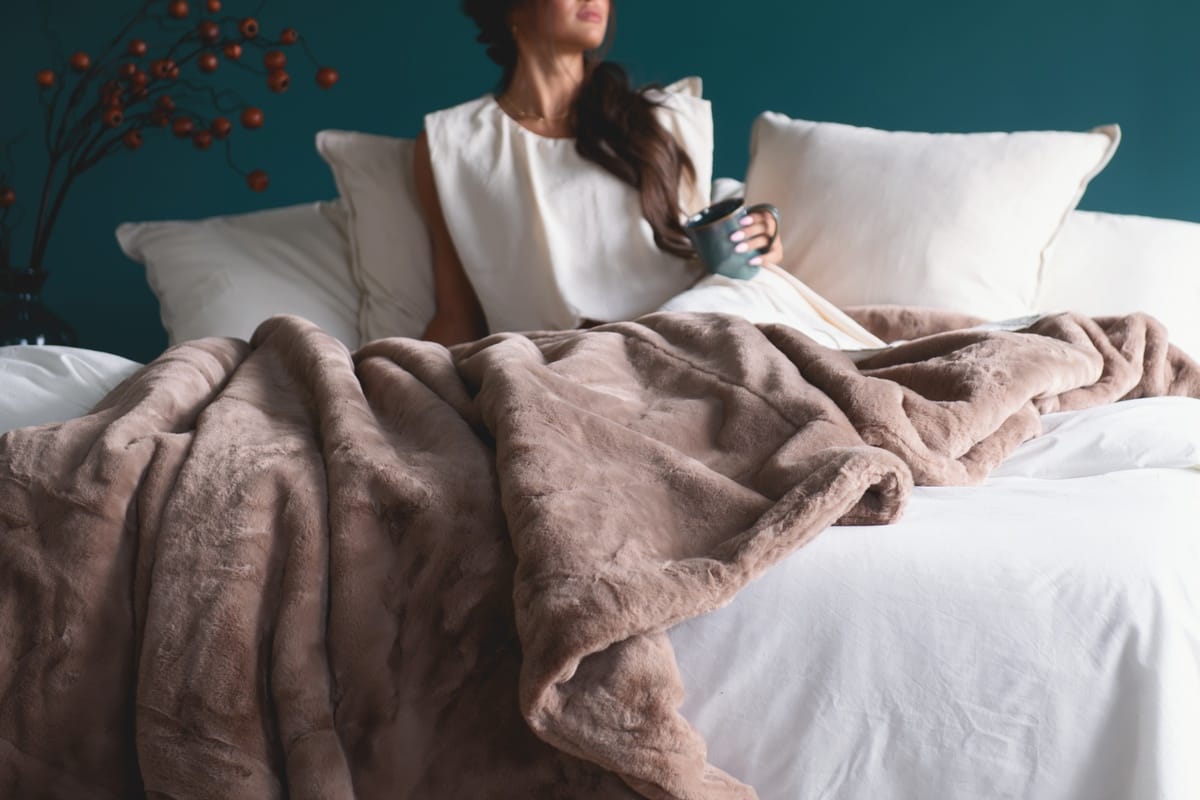 Lush Milk Chocolate Blanket
