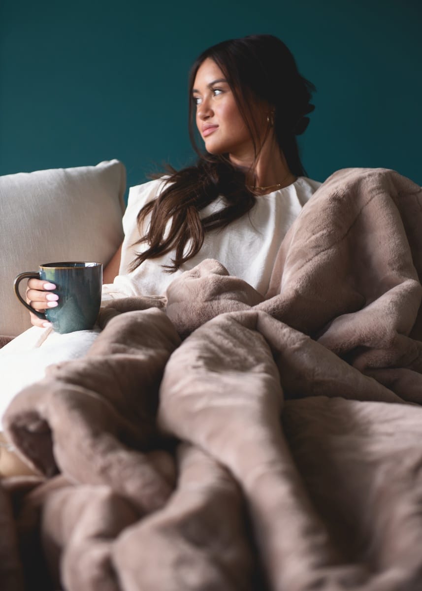 Lush Milk Chocolate Blanket