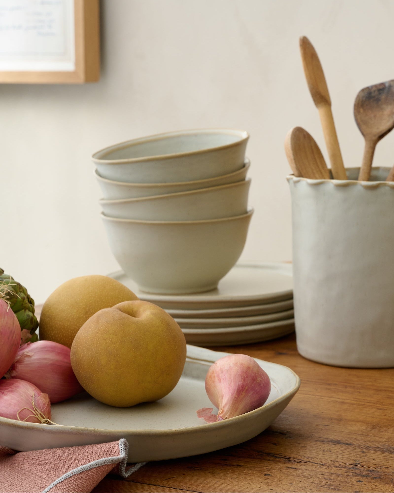 French Grey Serving Tray