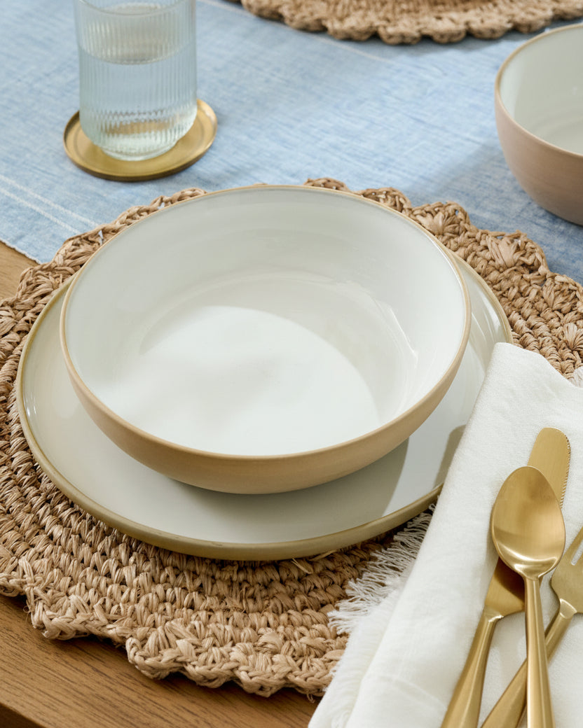 Stone White Lakelynn Pasta Bowl