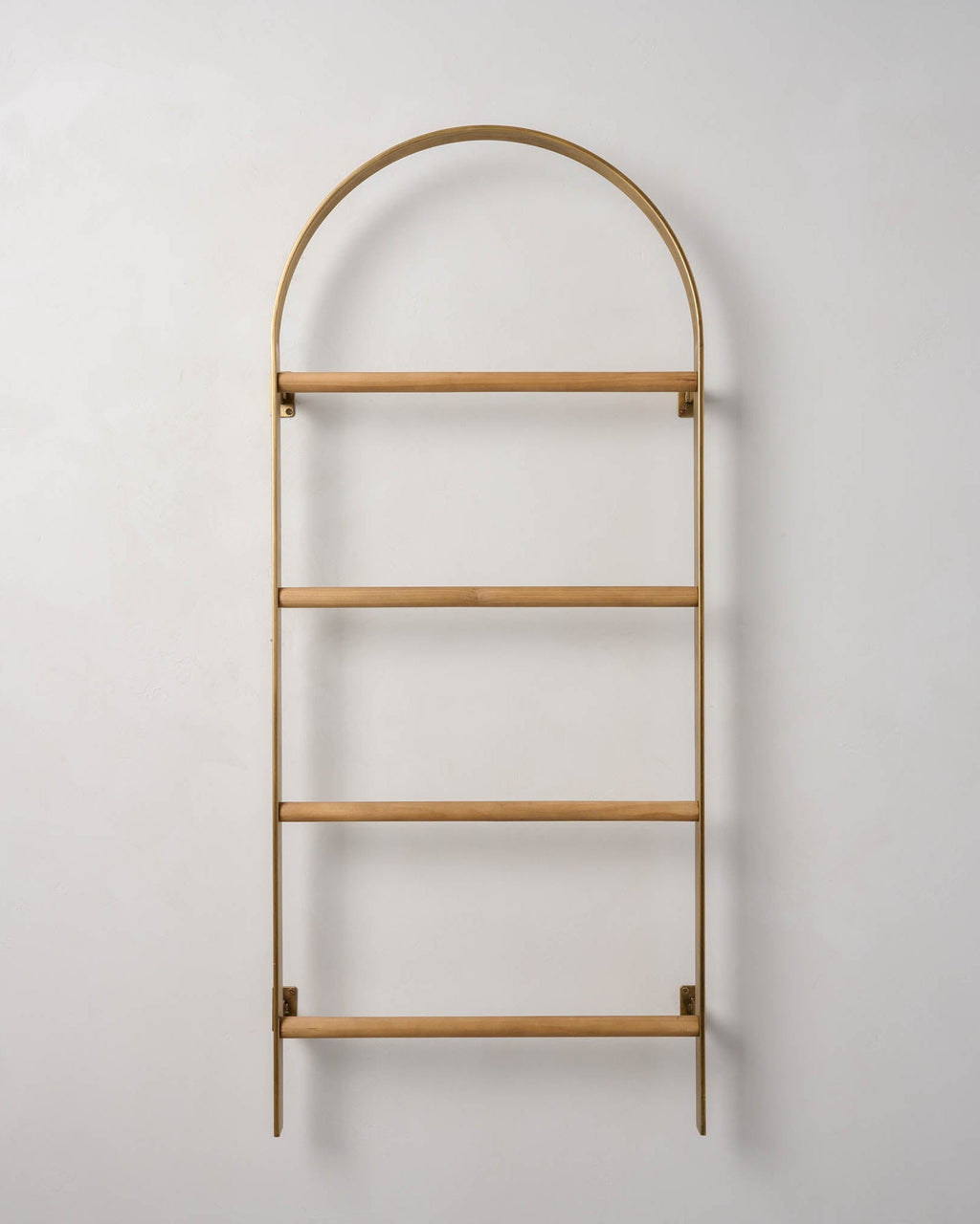 Antique Brass Carmen Wall Ladder