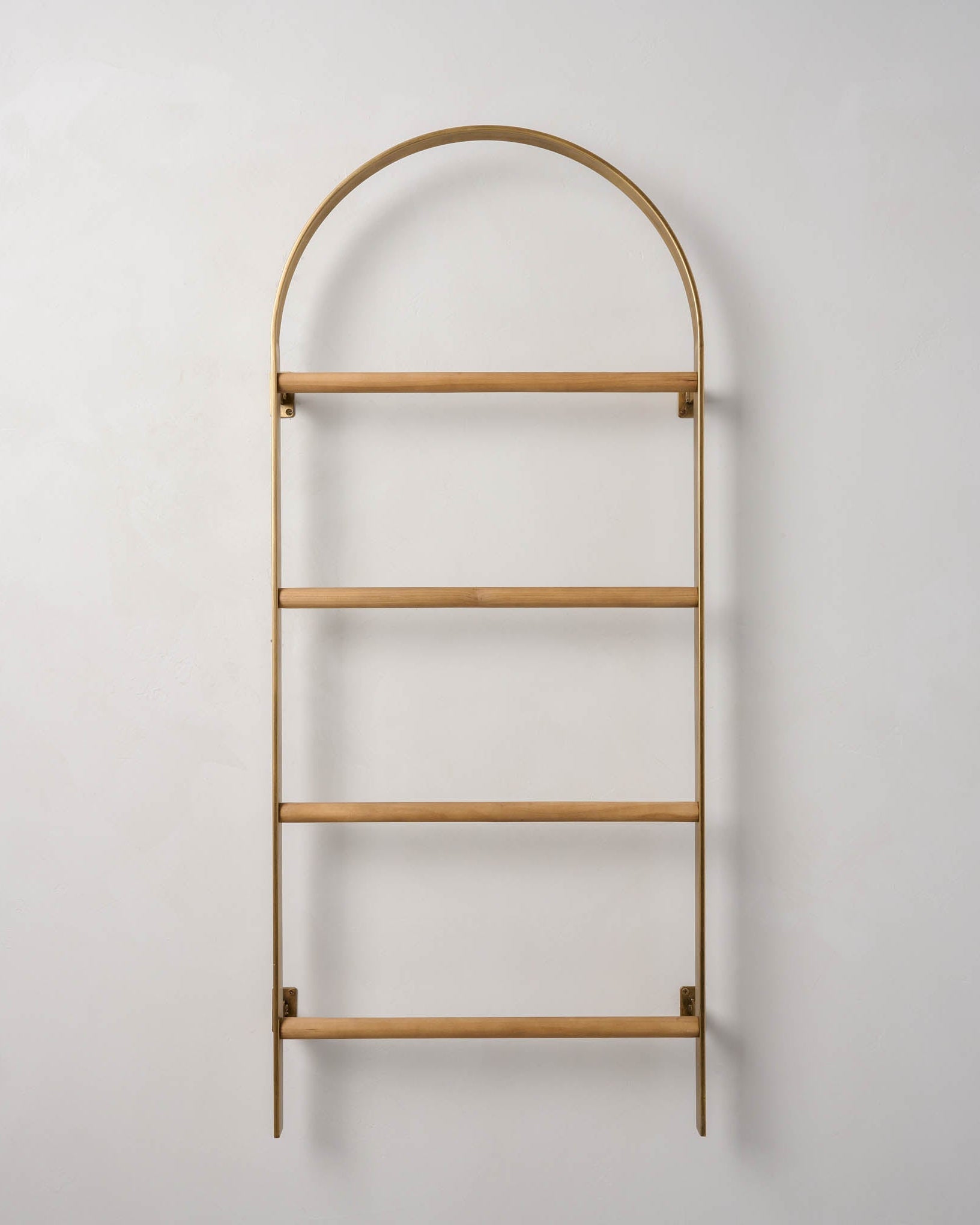 Antique Brass Carmen Wall Ladder