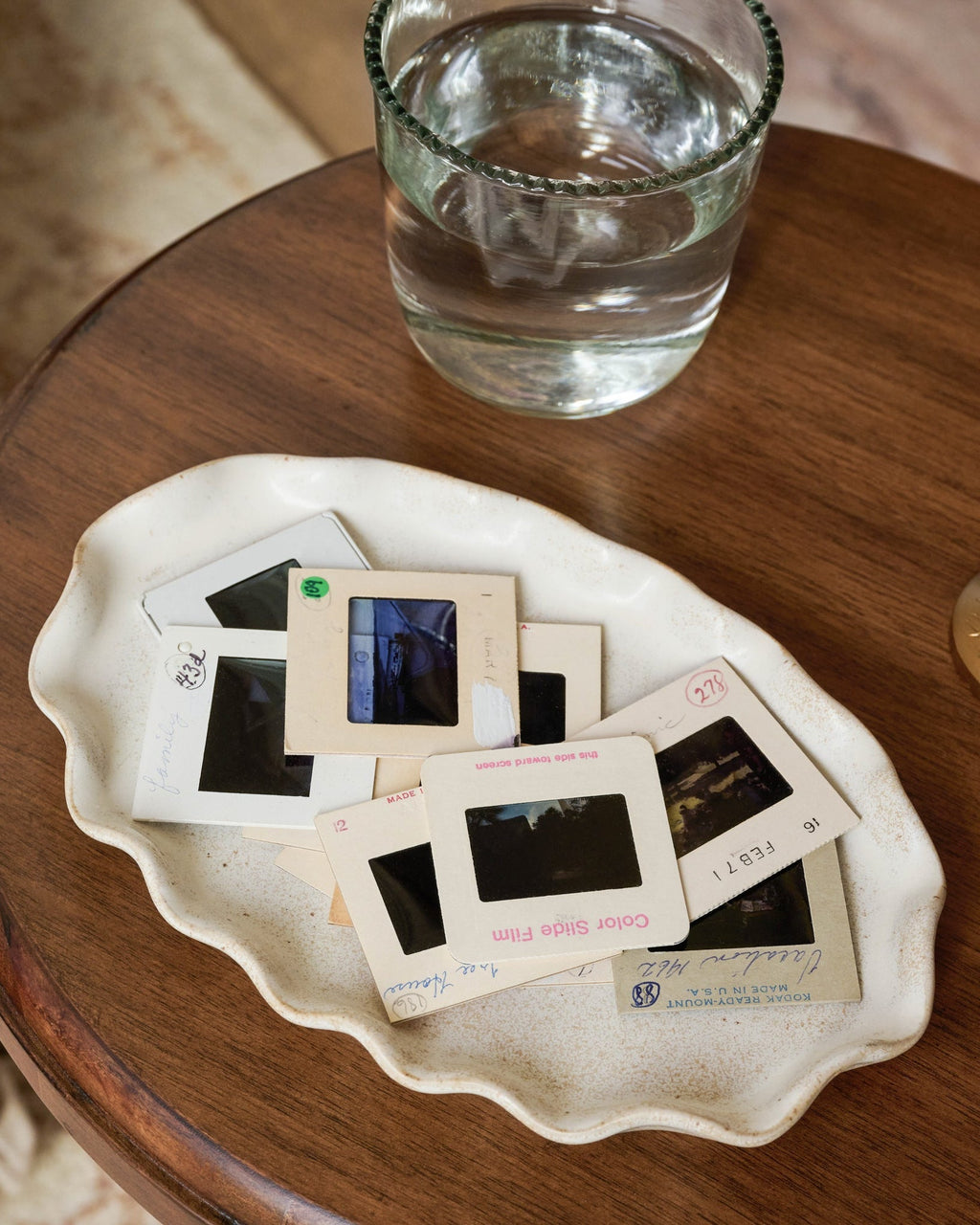 Ceramic Ruffled Tray