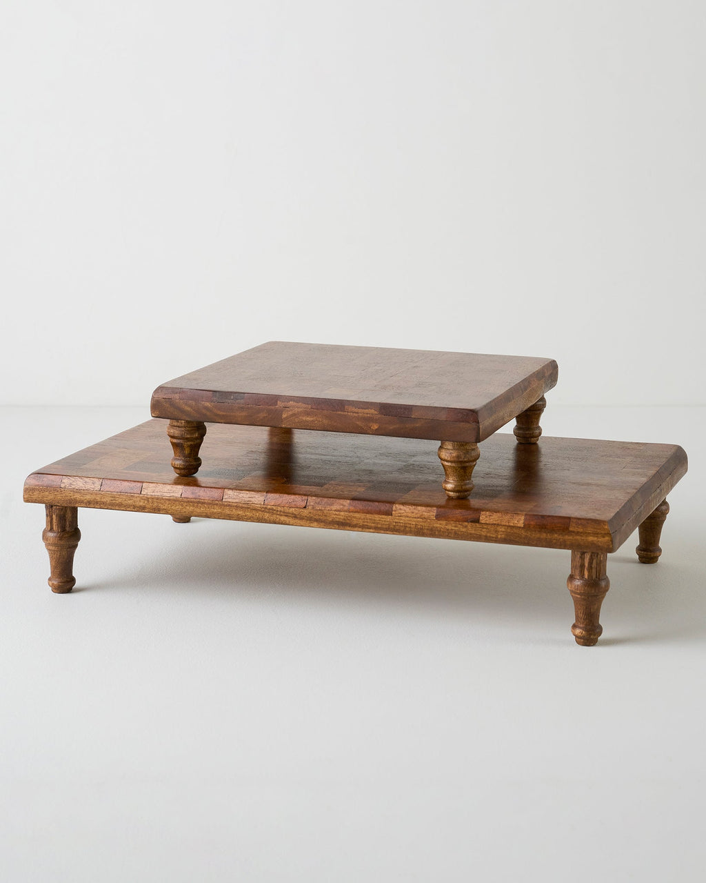 Checkered Wood Riser