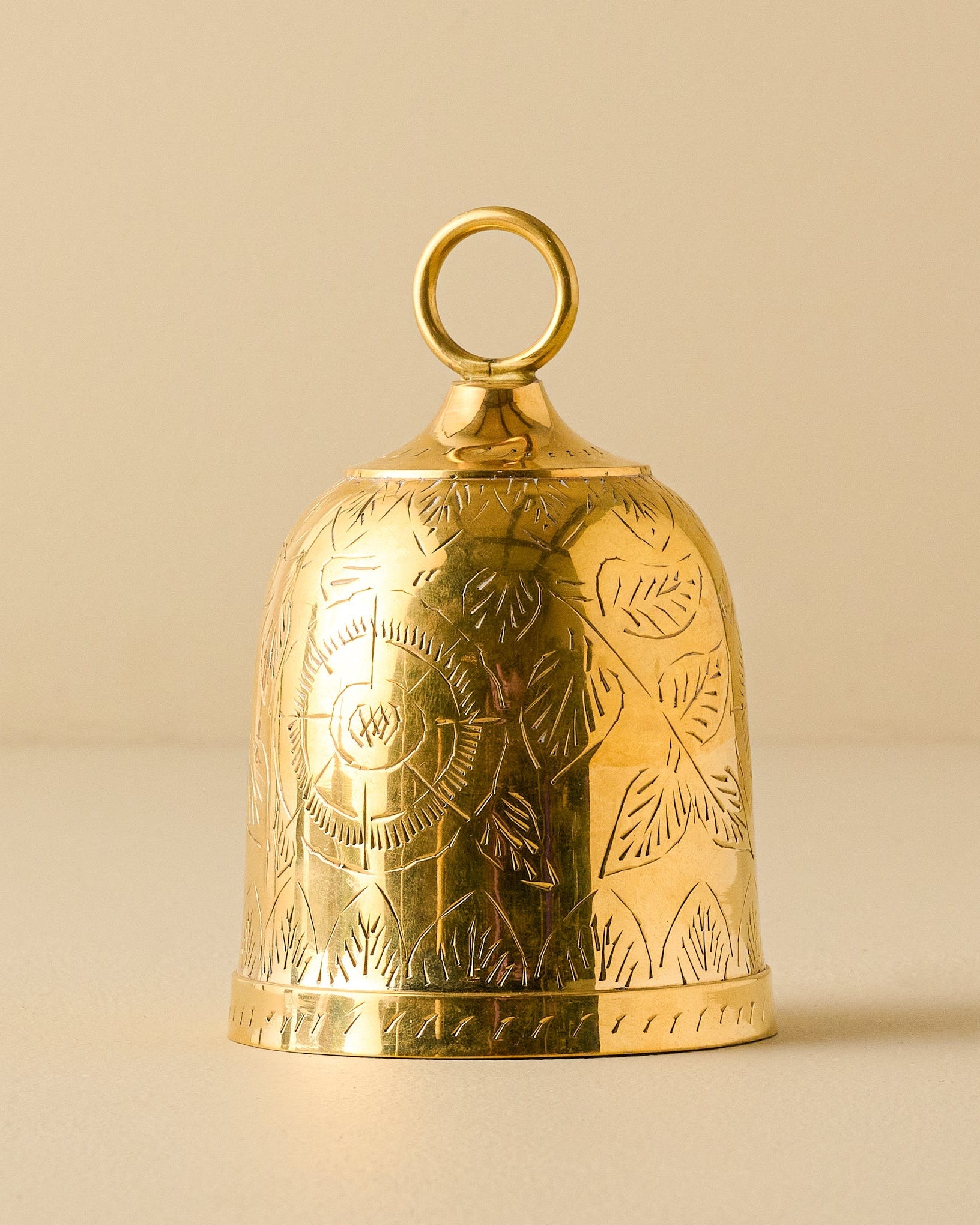 Gigi Etched Brass Bell