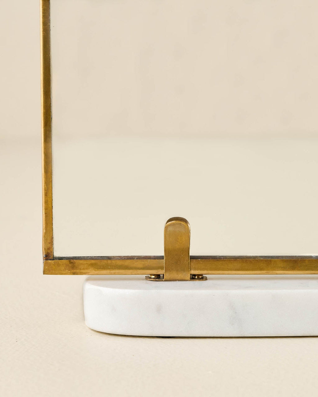 Antique Brass Bracket Photo Frame