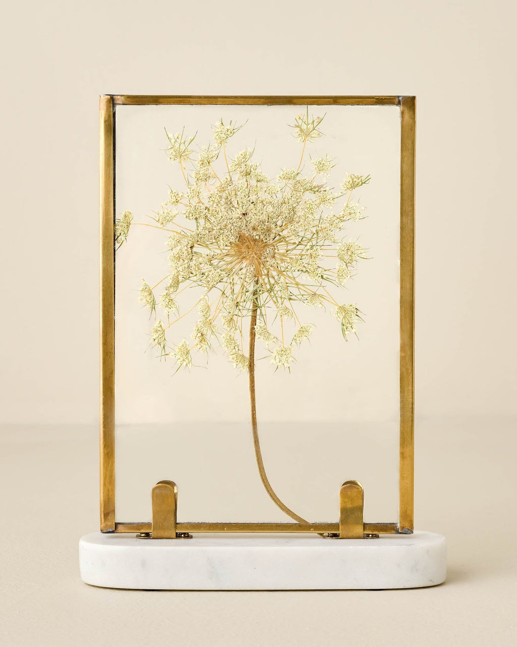 Antique Brass Bracket Photo Frame