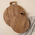 Mango Wood Round Bread Board
