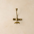 Duke Antique Brass Metal Wall Hooks
