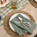 Green Tea Napkin Set of Four