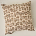 Flora Natural Printed Pillow