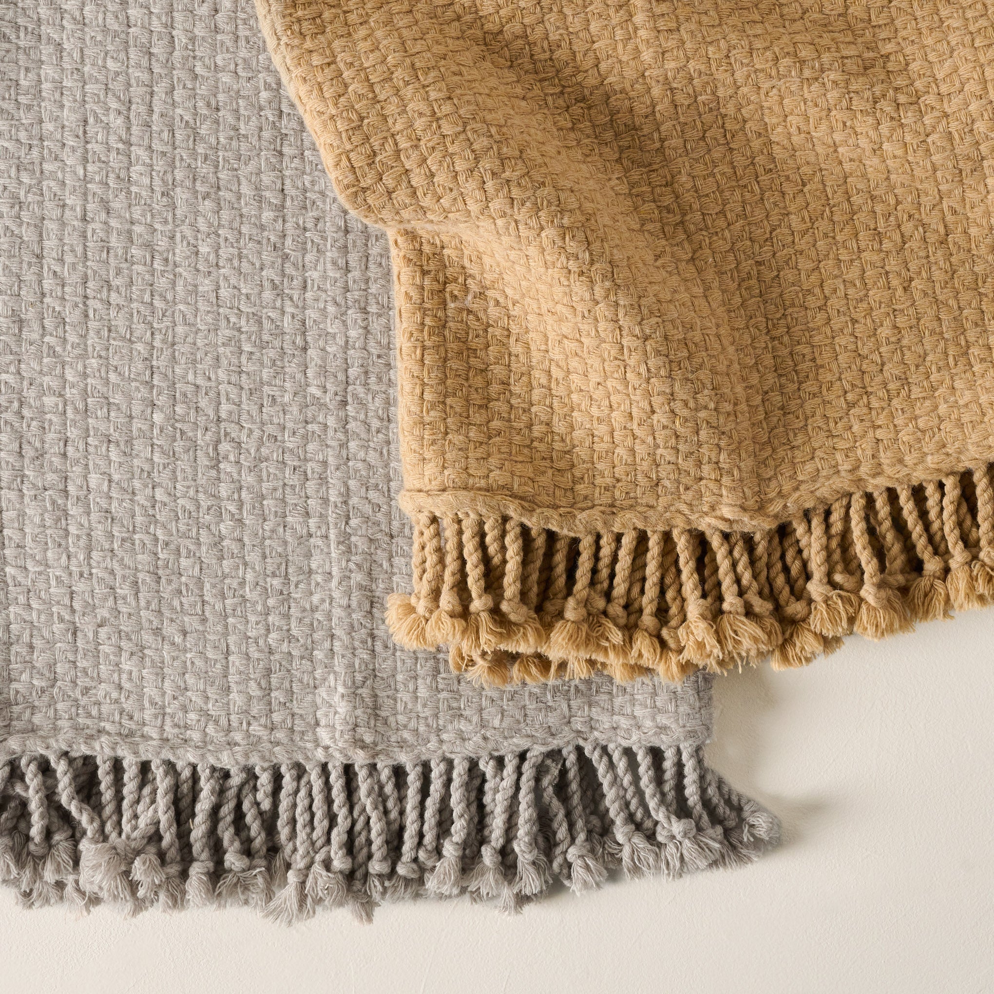 Basketweave Throw