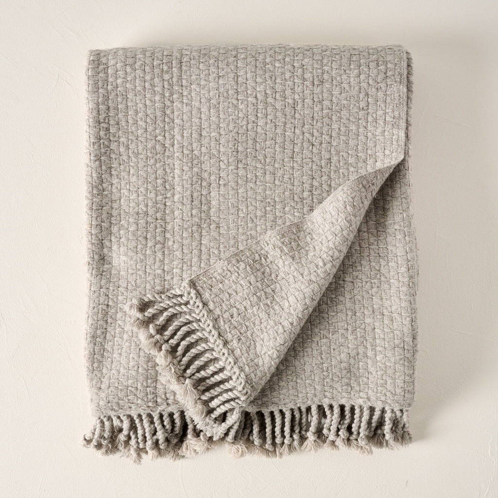 Basketweave Throw