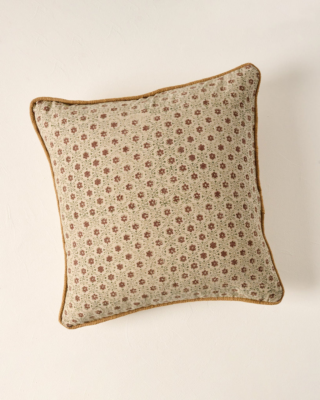 Thea Clay Block Print Pillow